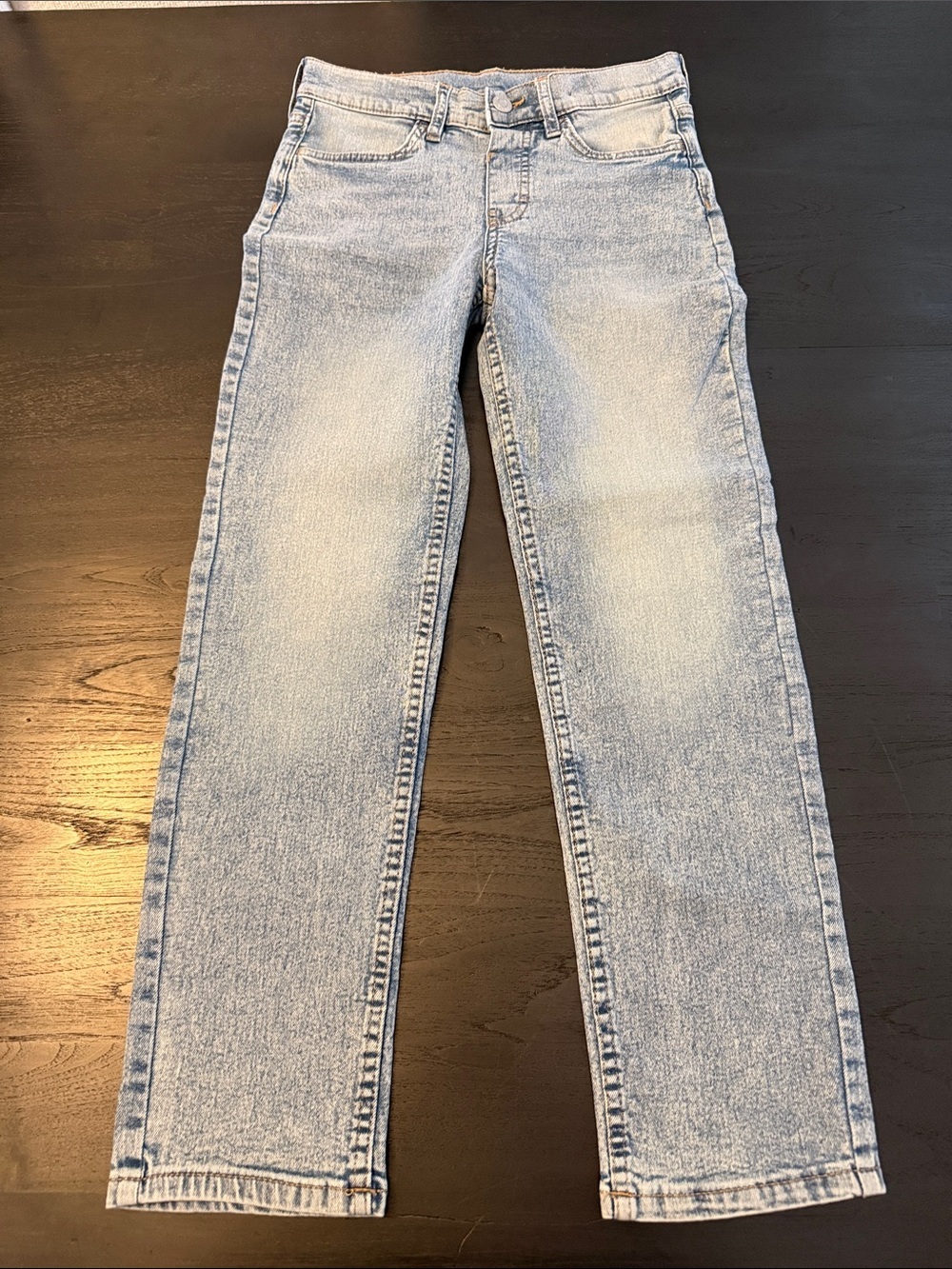 H&M Light Wash Straight Leg boys Jeans - Classic Denim size 10